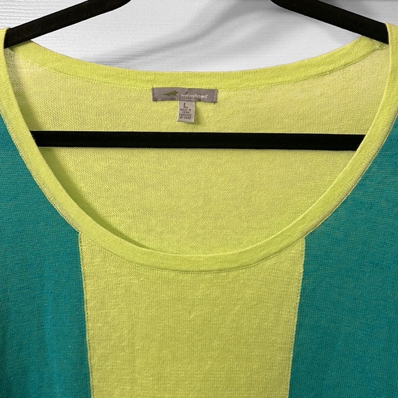 New! Horny Toad Citron Postcard Pullover Sweater - Picture 3 of 9